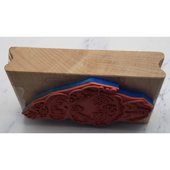 Lillys Garden Spring Gardening Rustic Wood Mounted Rubber Stamp by Stamp Affair - Picture 5 of 7